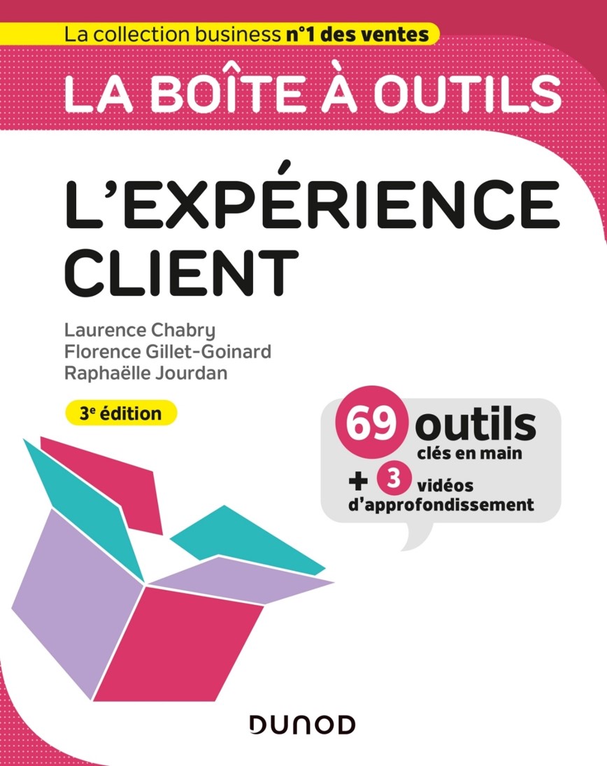 couverture du livre La boîte à outils de l'expérience client